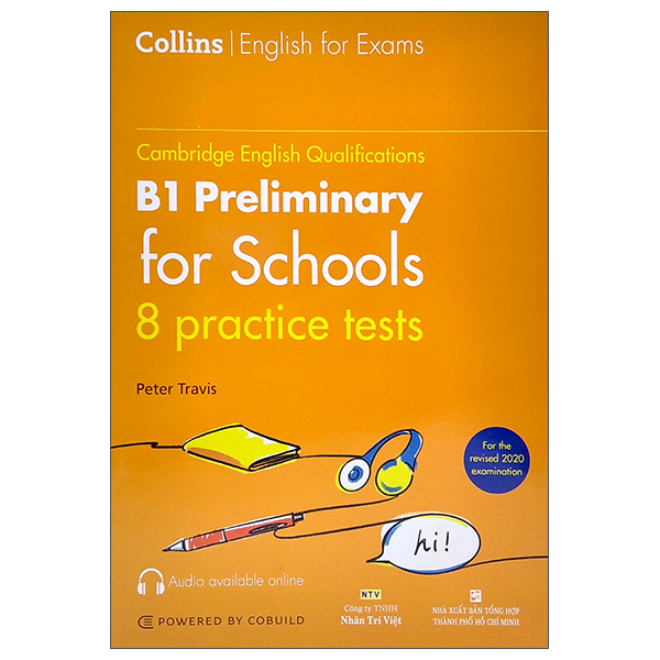 Fahasa - Cambridge English Qualifications - B1 Preliminary For Schools - 8 Practice Tests
