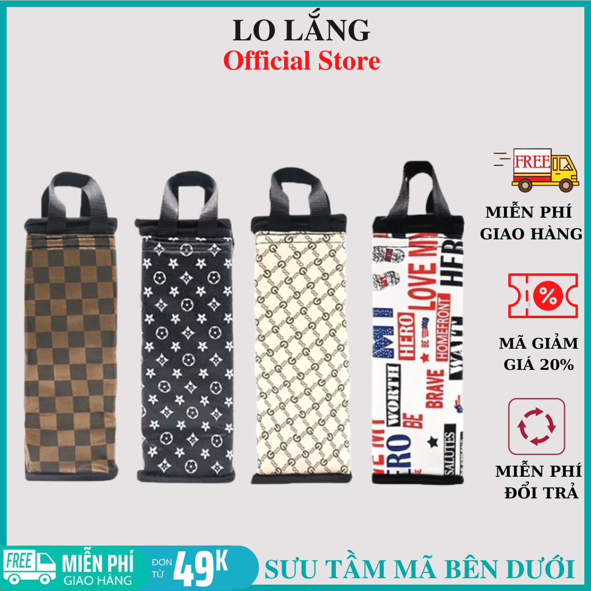 Túi giữ nhiệt trong suốt và túi loại dày bình giữ nhiệt hỗ trợ giữ nhiệt cực tốt cao cấp