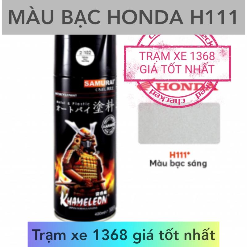SƠN SAMURAI MÀU BẠC SÁNG HONDA H111
