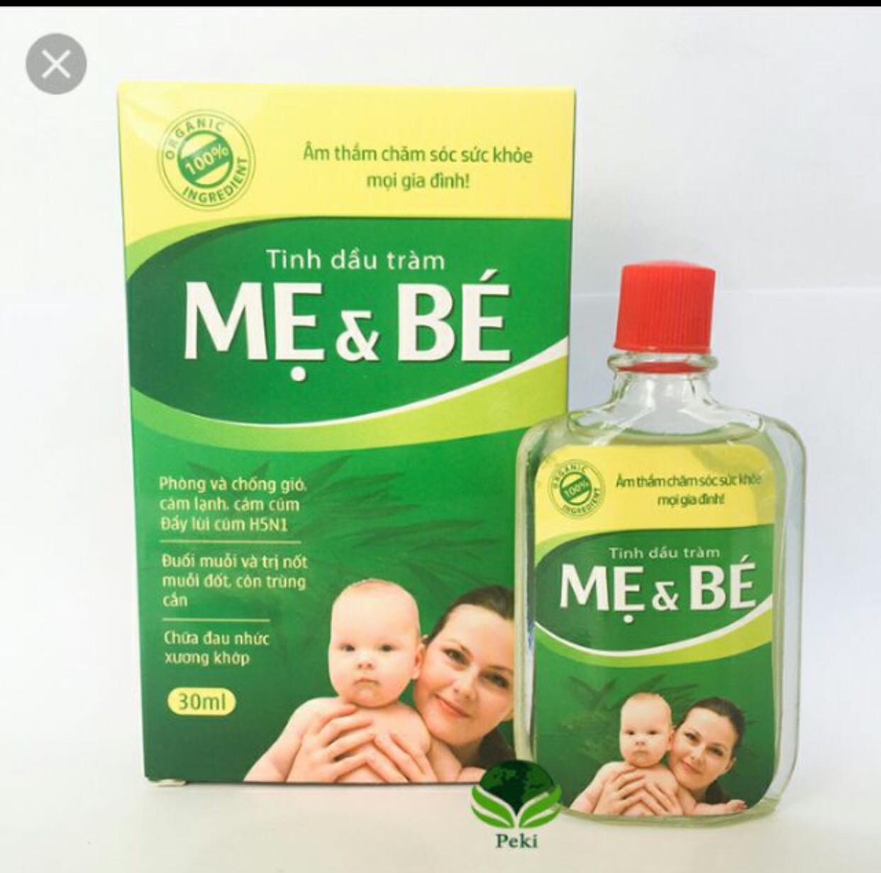 Tinh dầu tràm Mẹ và Bé hộp 30ml