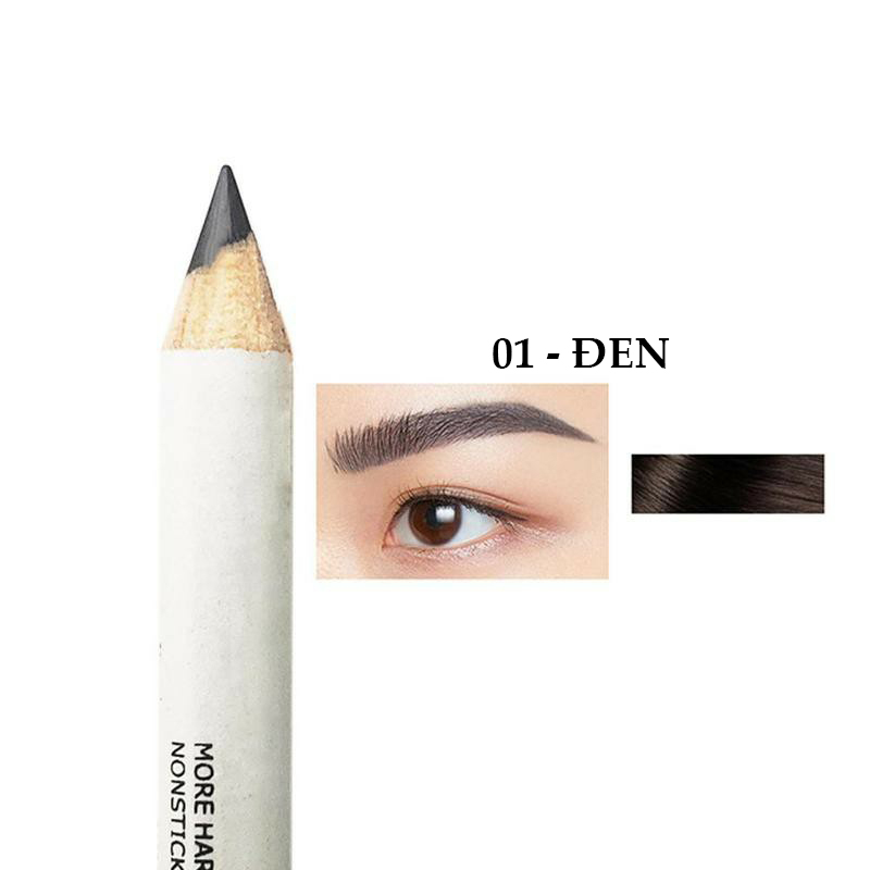 Chì kẻ lông mày đen Natural