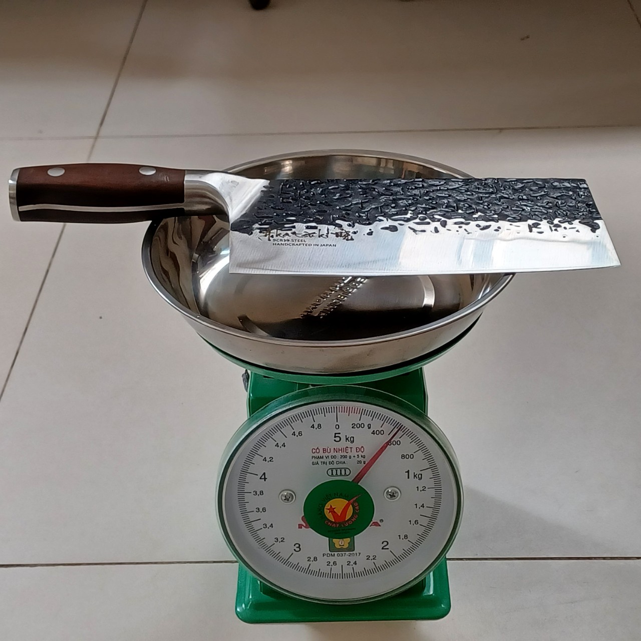 Dao Chặt Gà, Thái, Lạng Thịt Cá Sắc Lẹm. Nội Địa Nhật