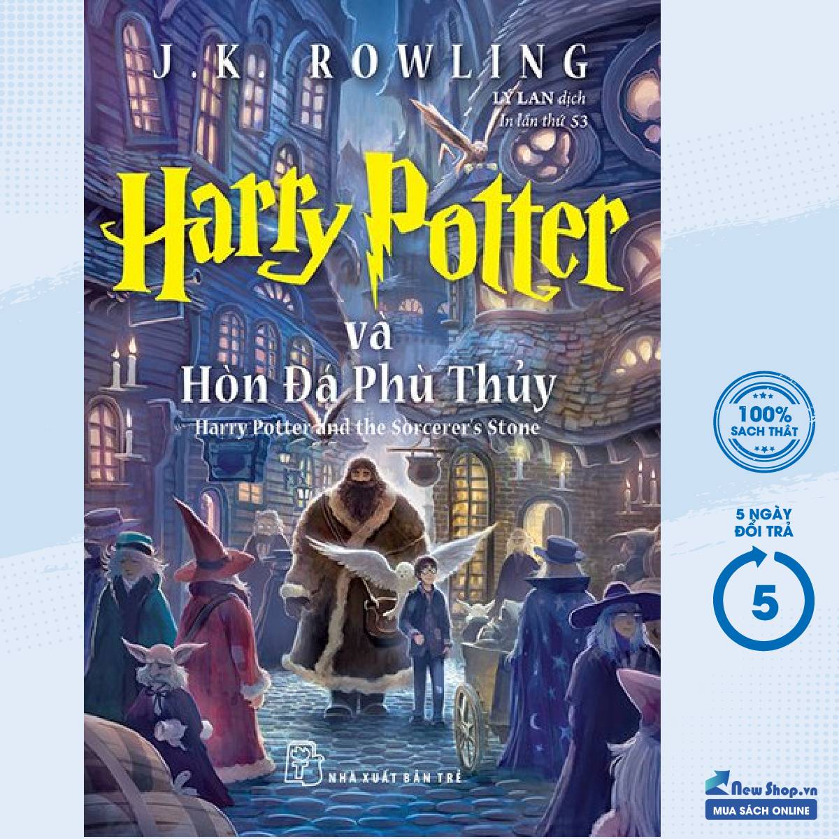 Sách - Harry Potter Và Hòn Đá Phù Thủy - Tập 1 (TRE) - Newshop