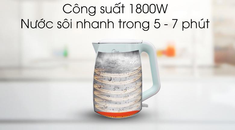 Ấm siêu tốc Midea 1.7 lít MK-17DC
