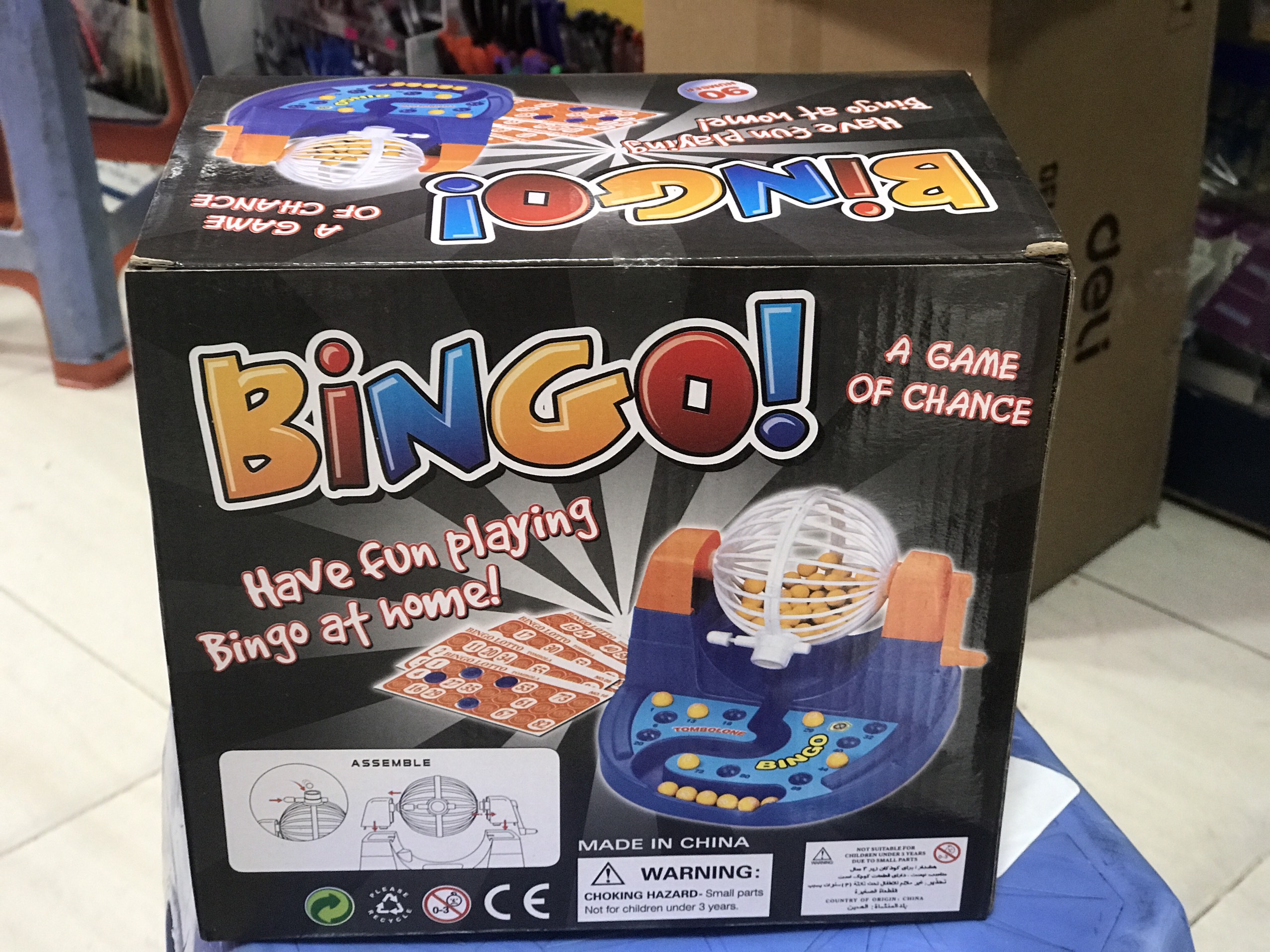 Hộp lồng quay Bingo lô tô 75 số- 90 sốvpp Trí Đức