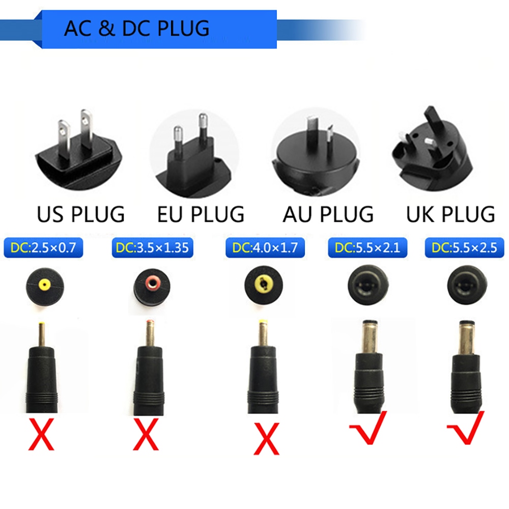 [hot] 26V 500MA Sweeping Adapter 0.5A DC Voltage Stabilizing 5.5 x 2.1MM