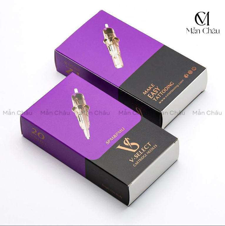 Kim phun xăm dành cho máy pen V-Select lẻ 1 cây đủ size