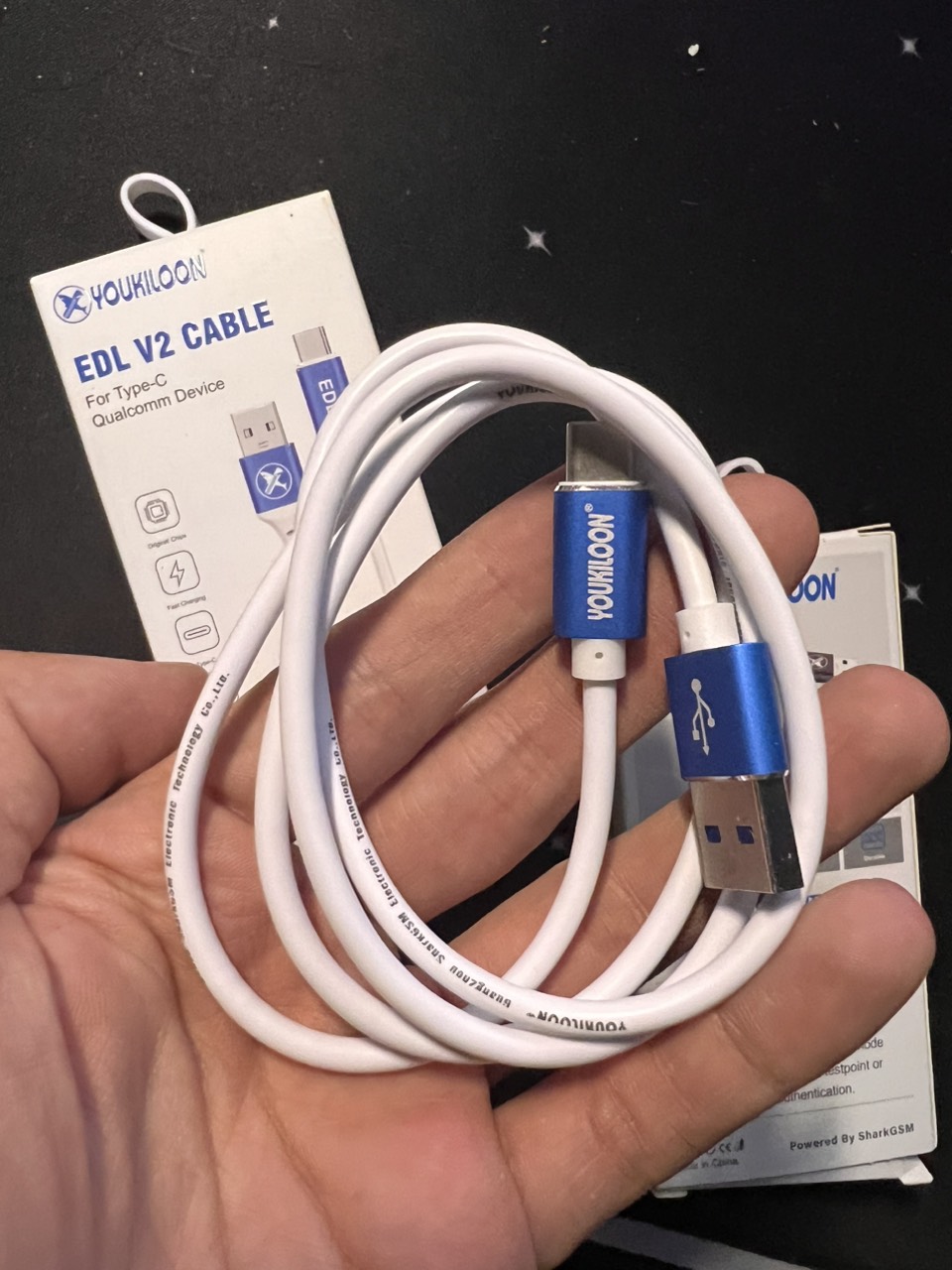 Cáp EDL Type-C V2 PRO mới hỗ trợ Máy Điện Thoại vào Qualcomm 9008 (QHS-USB 9008)
