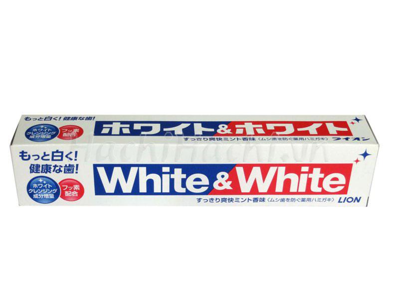 Kem Đánh Răng White & White Nhật Bản