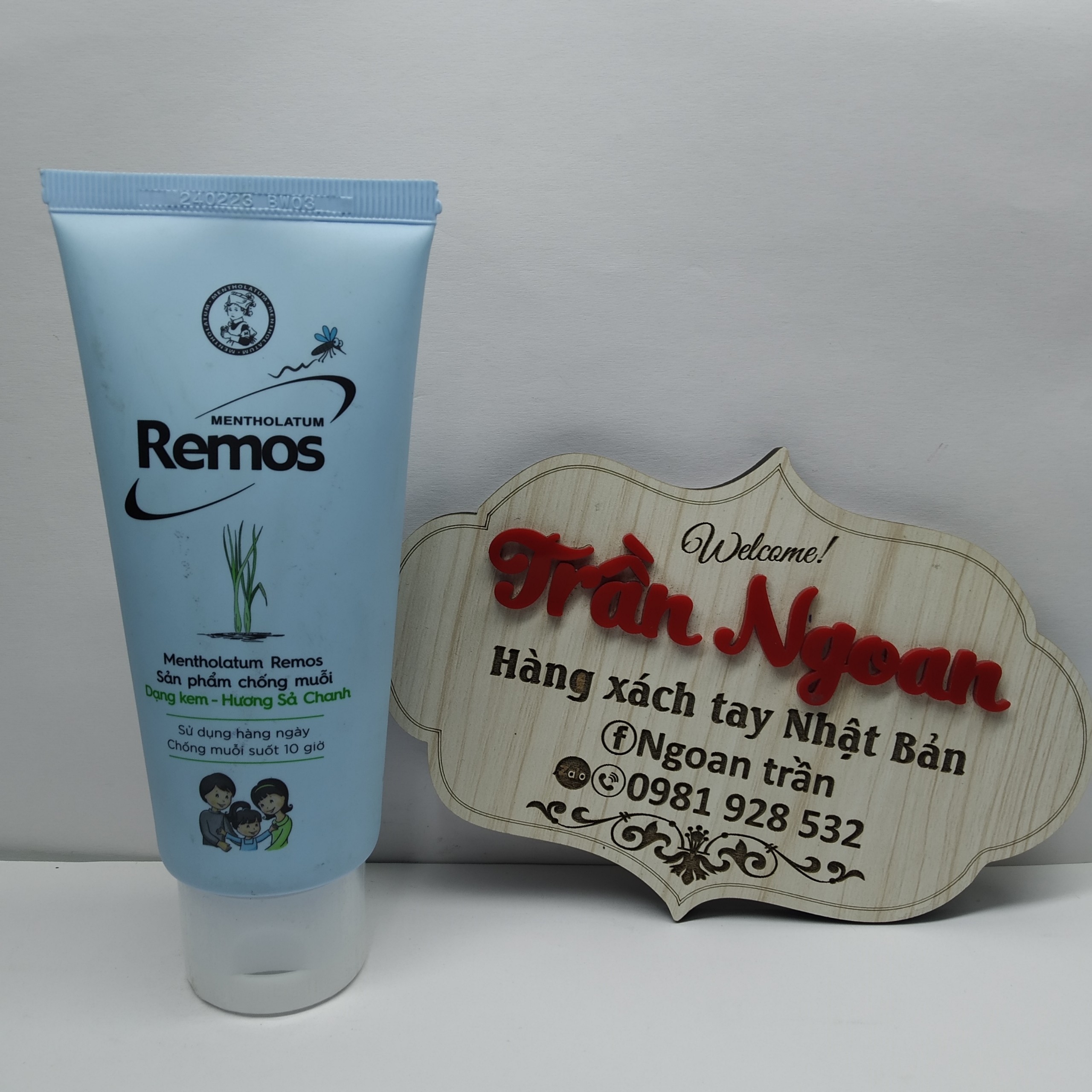 Kem Chống Muỗi Remos Mentholatum - Tuýp 70g