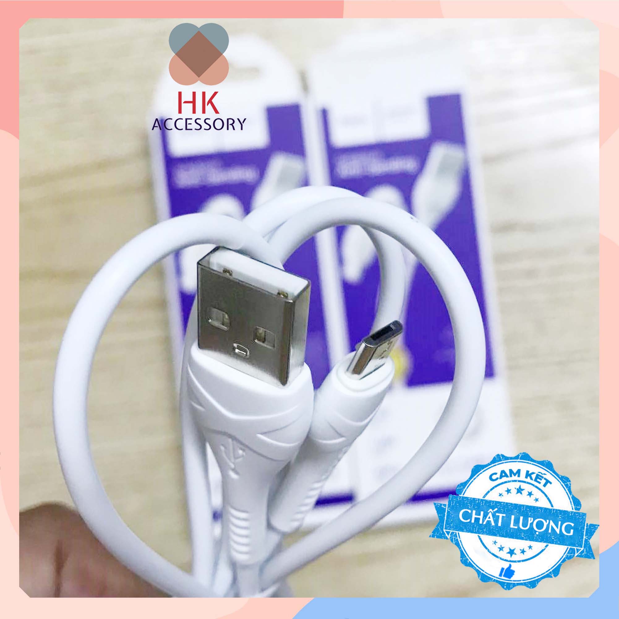 Cáp sạc nhanh HOCO X37 Chuẩn Micro USB Hàng chính hãng