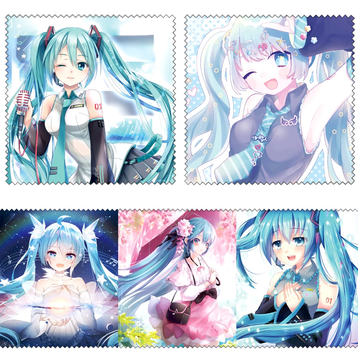 Khăn lau kính Anime Hatsune Miku