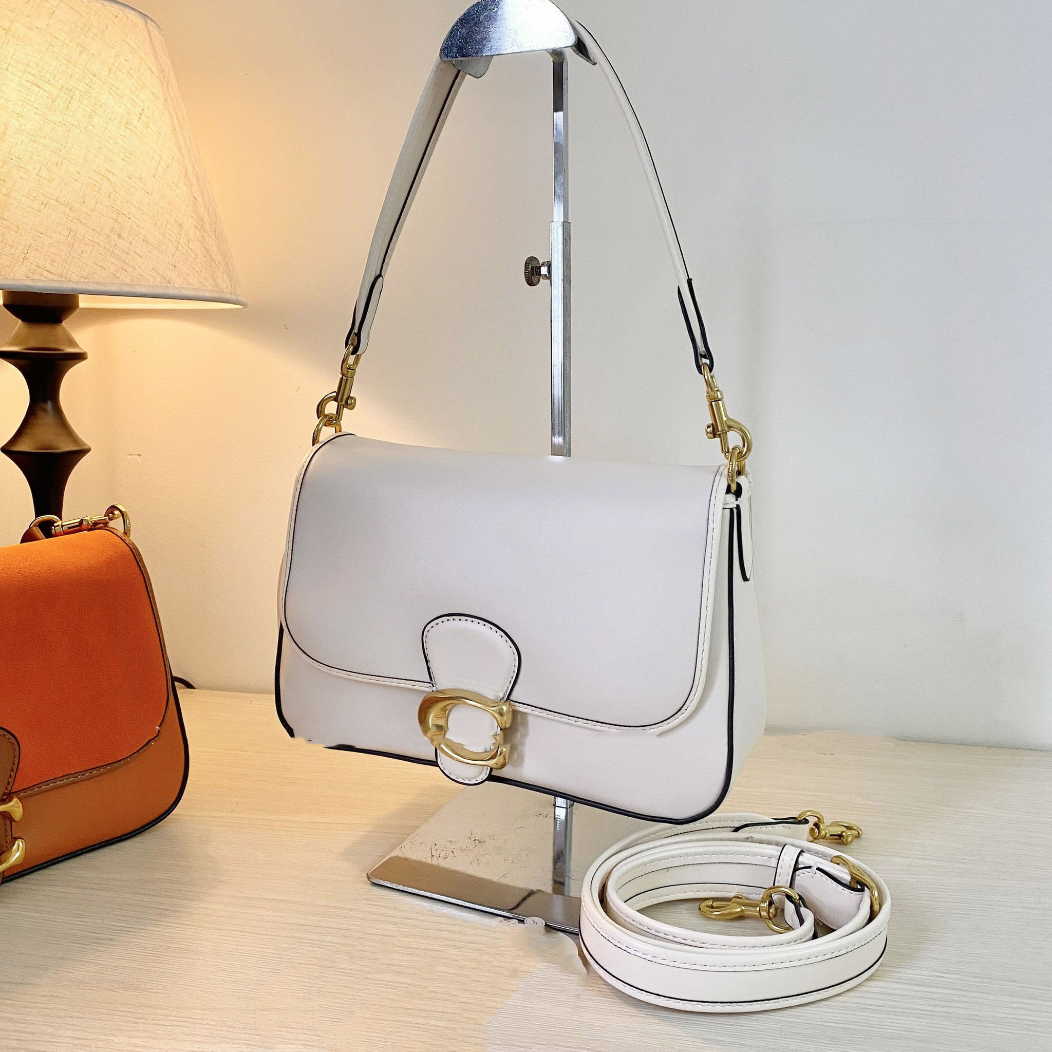 Túi kẹp nách nữ CO fullbox da mịn size 26CM