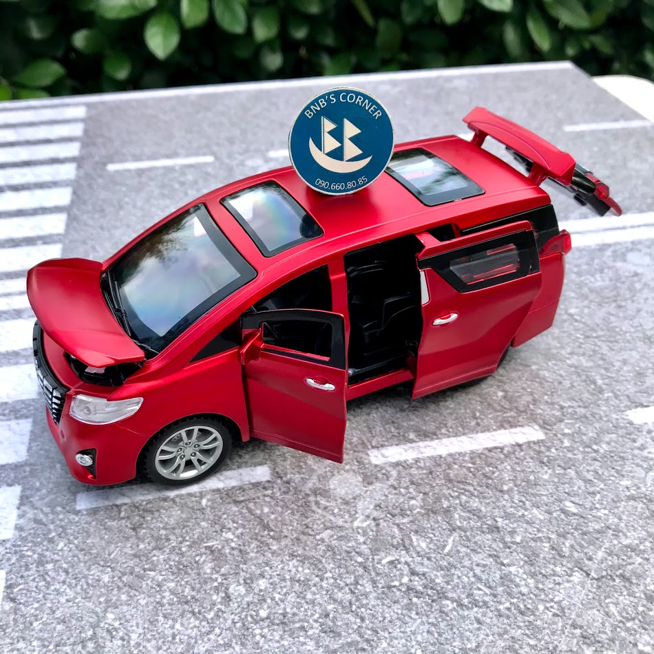 |BNB's Corner|Xe mô hình Toyota Alphard tỷ lệ 1:32