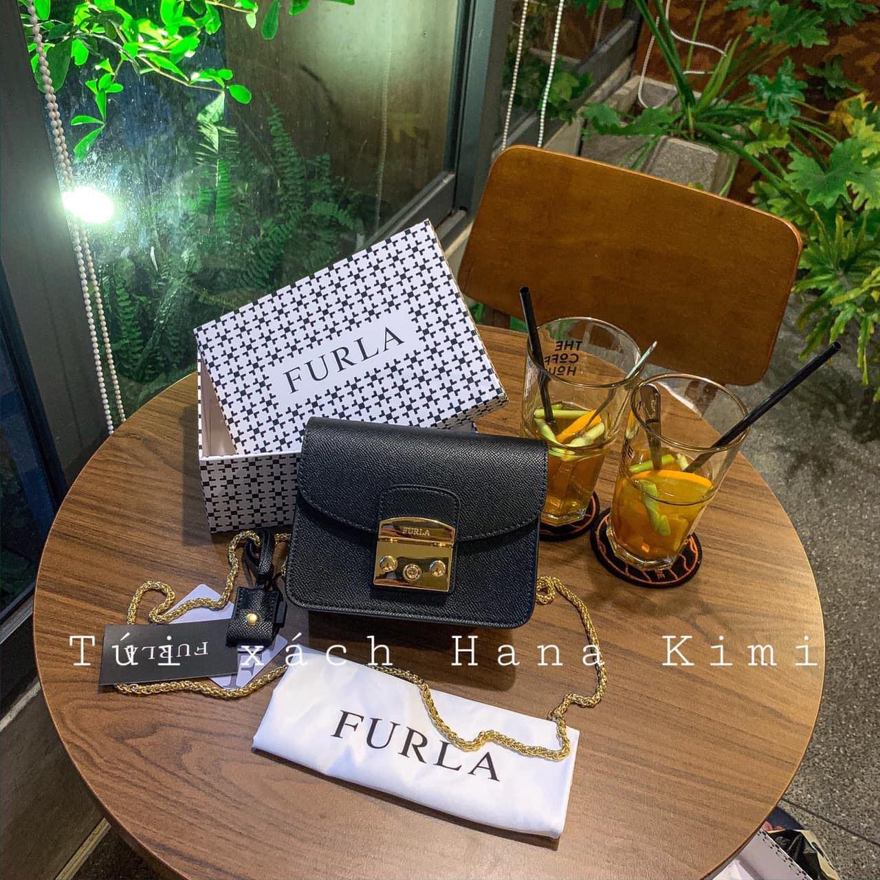 Túi đeo chéo dáng hộp size mini 18 Full Box