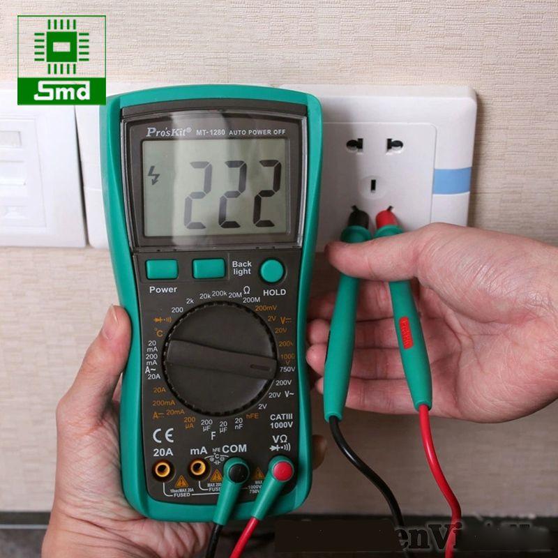 Đồng hồ vạn năng điện tử Pro'skit MT-1280 (Proskit MT 1280)