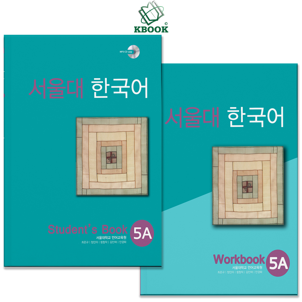 Combo (SGK+SBT) Seoul 5A - 서울대 한국어 5A (Bản Màu Đẹp)