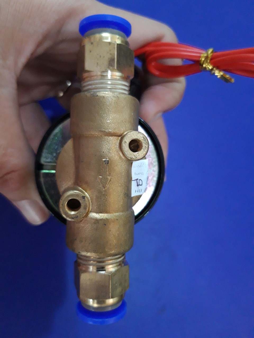 Van điện từ UD-10 gài nhanh ống 10ly - 220V (cuộn coil đồng)