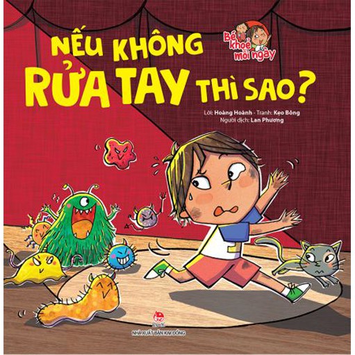 Sách - Combo Bé khỏe mỗi ngày ( 4 cuốn ) - Kim Đồng