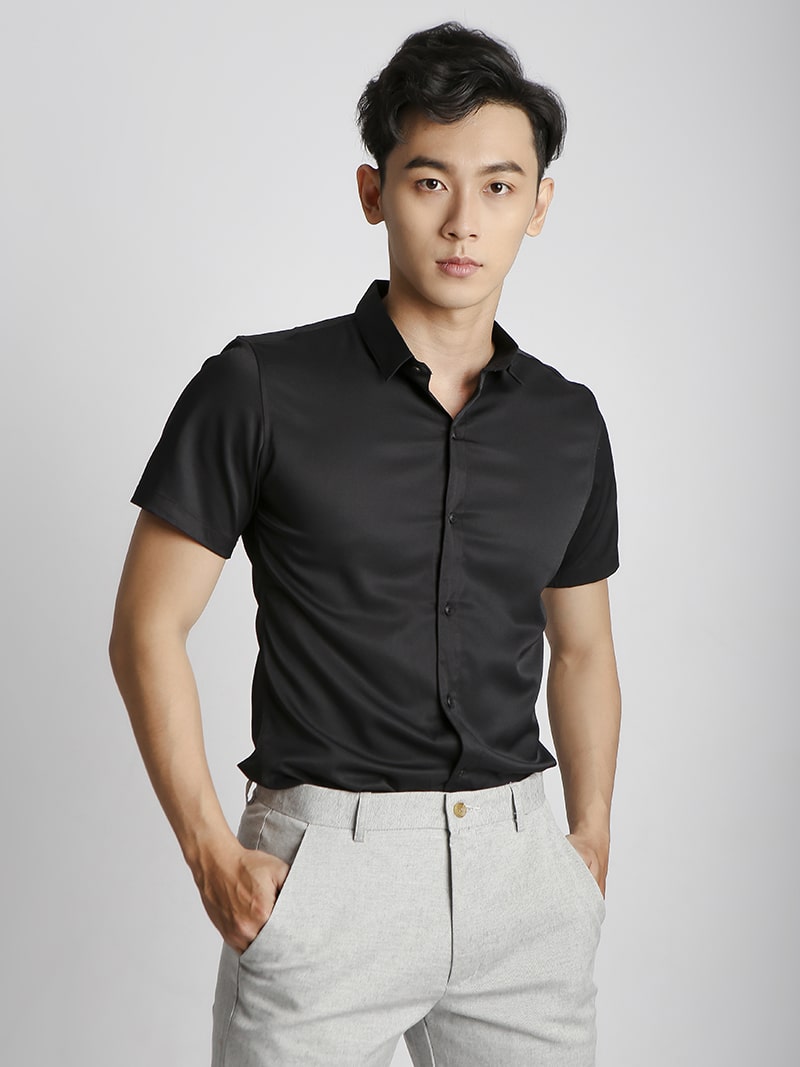 ÁO SƠ MI NAM TRẺ HÀNG TỐT ( BIG SIZE  ĐẾN 130KG )