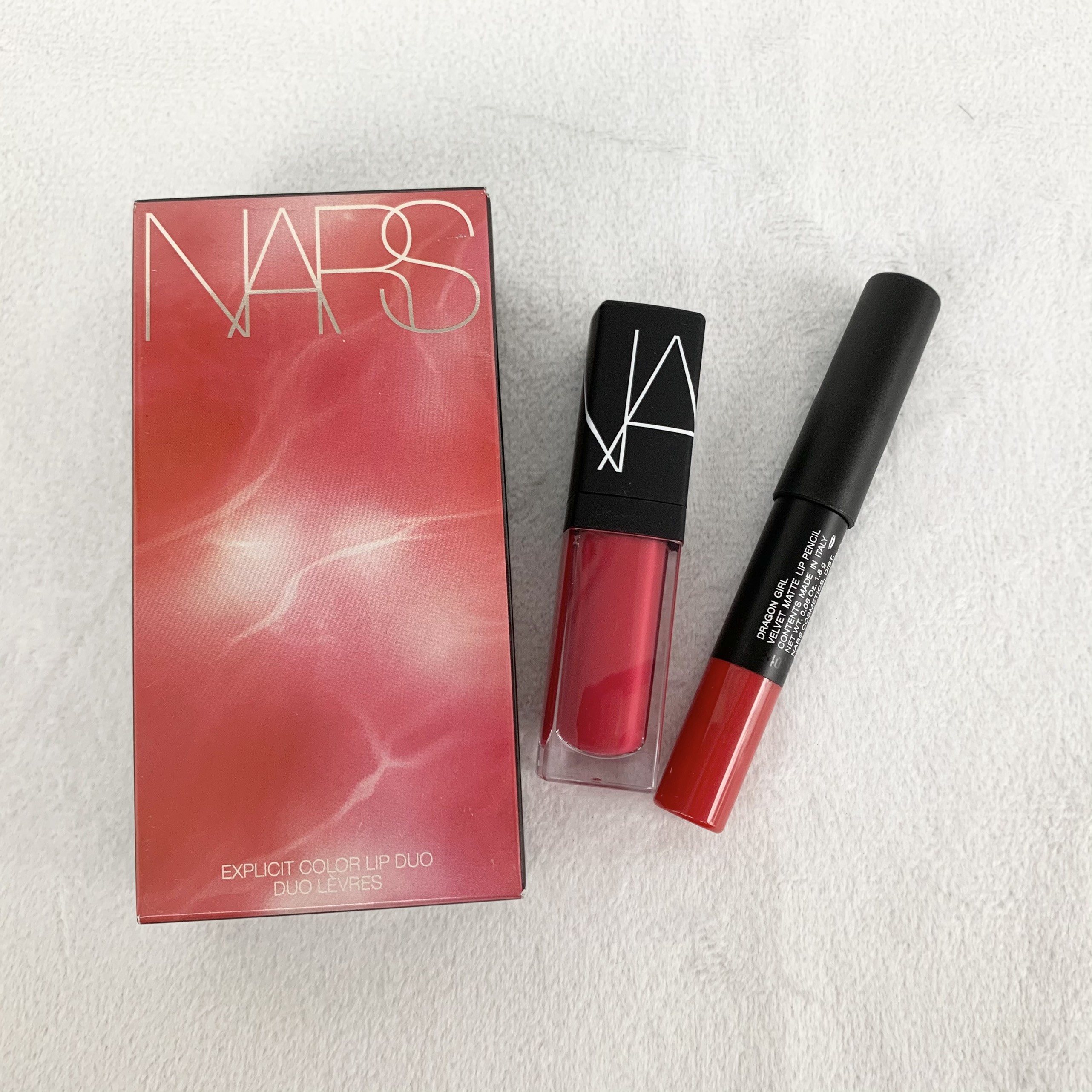 nars lip duo