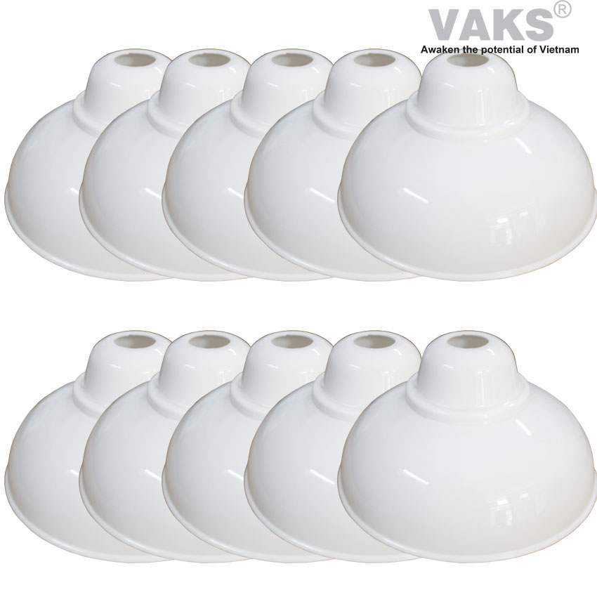 [HCM]10 Chụp đèn chống mưa chống chói kích thước 220mm x 120 mm - 219 - nhựa ABS - sx tại Việt Nam