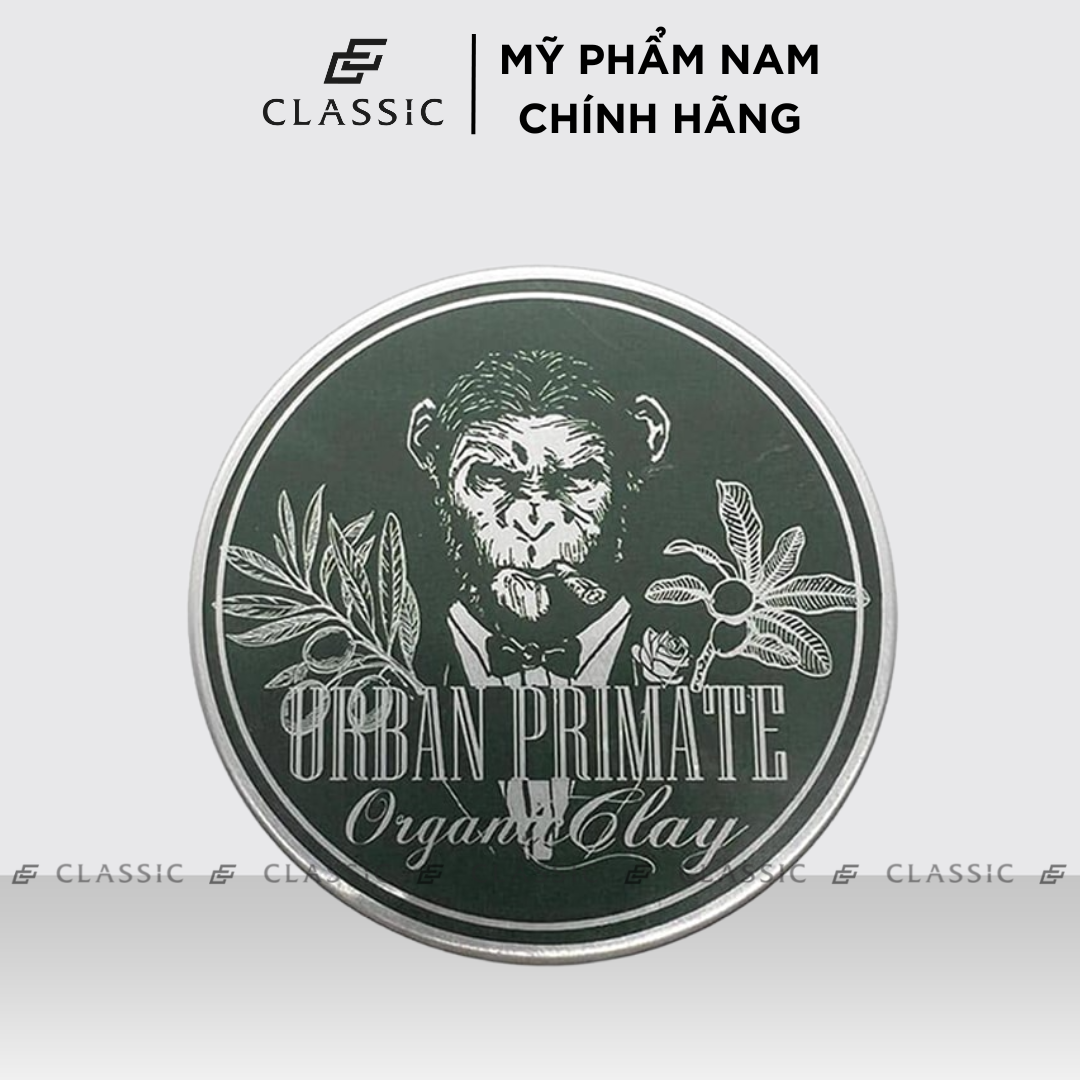 Sáp vuốt tóc Urban Primate Organic Clay 90g