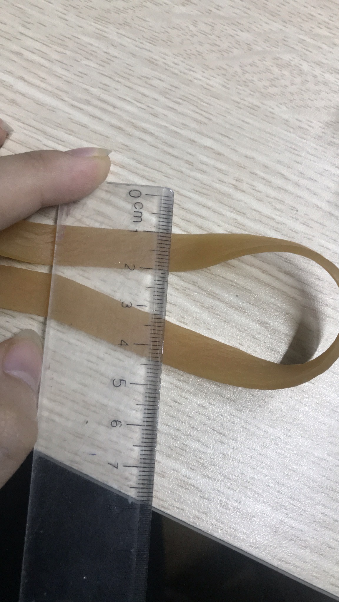 Dây thun dây chun bản lớn 1cm x 12cm (Gói 500g)
