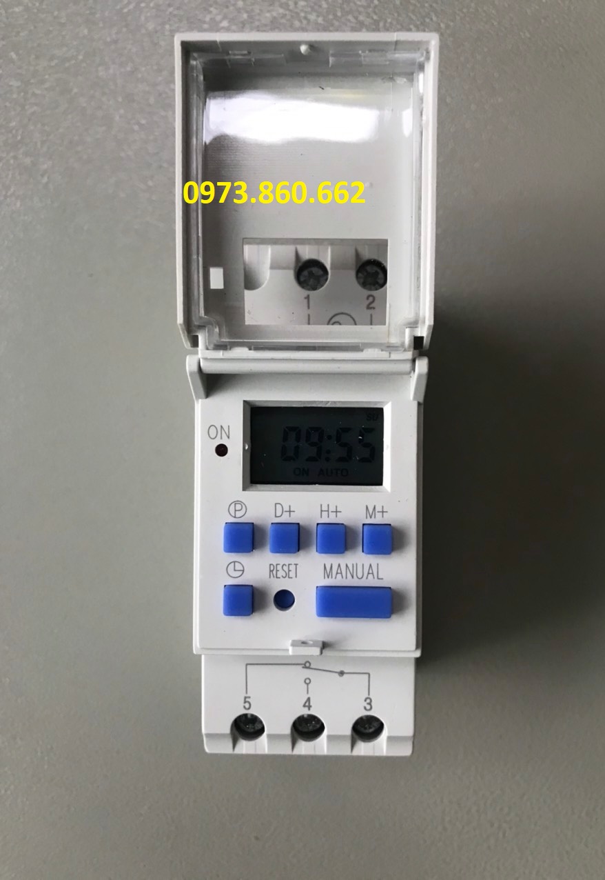 Công tắc hẹn giờ thời gian AHC15A 220V - Timer tuần