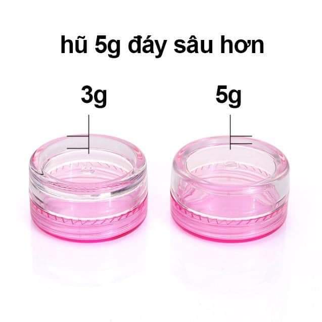 Lọ chiết mỹ phẩm mini 3g/ 5g(combo 5 lọ)