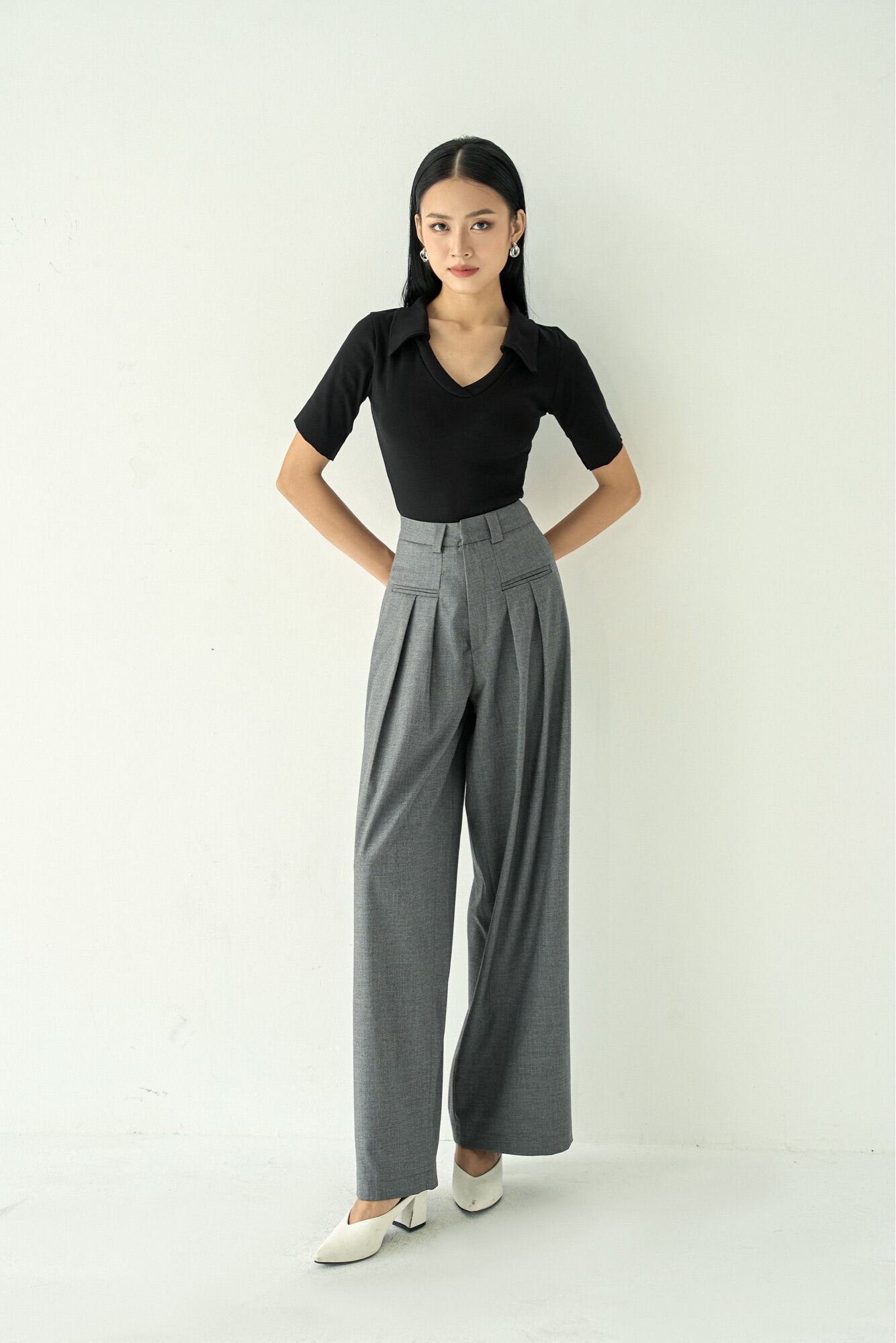 Quần tây ống suông Vicky
