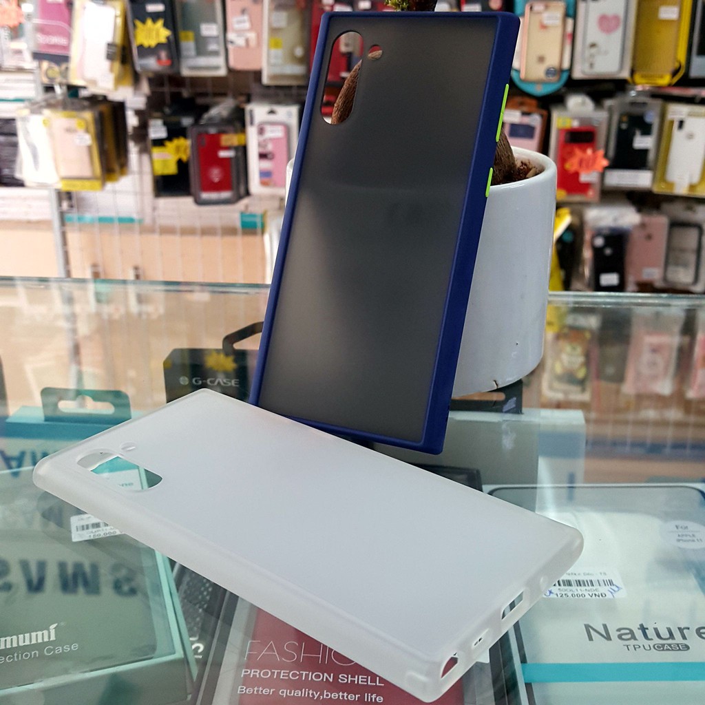 Samsung Note 10 frosted back case cover likgus