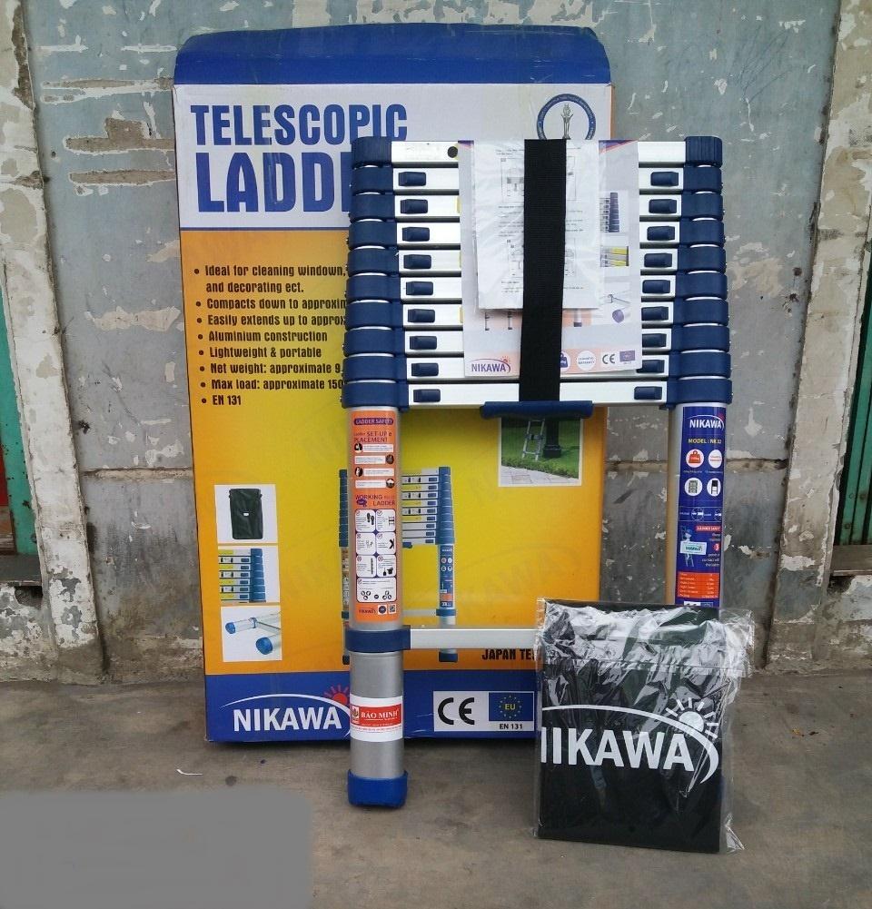 Thang nhôm rút đơn Nikawa NK-44