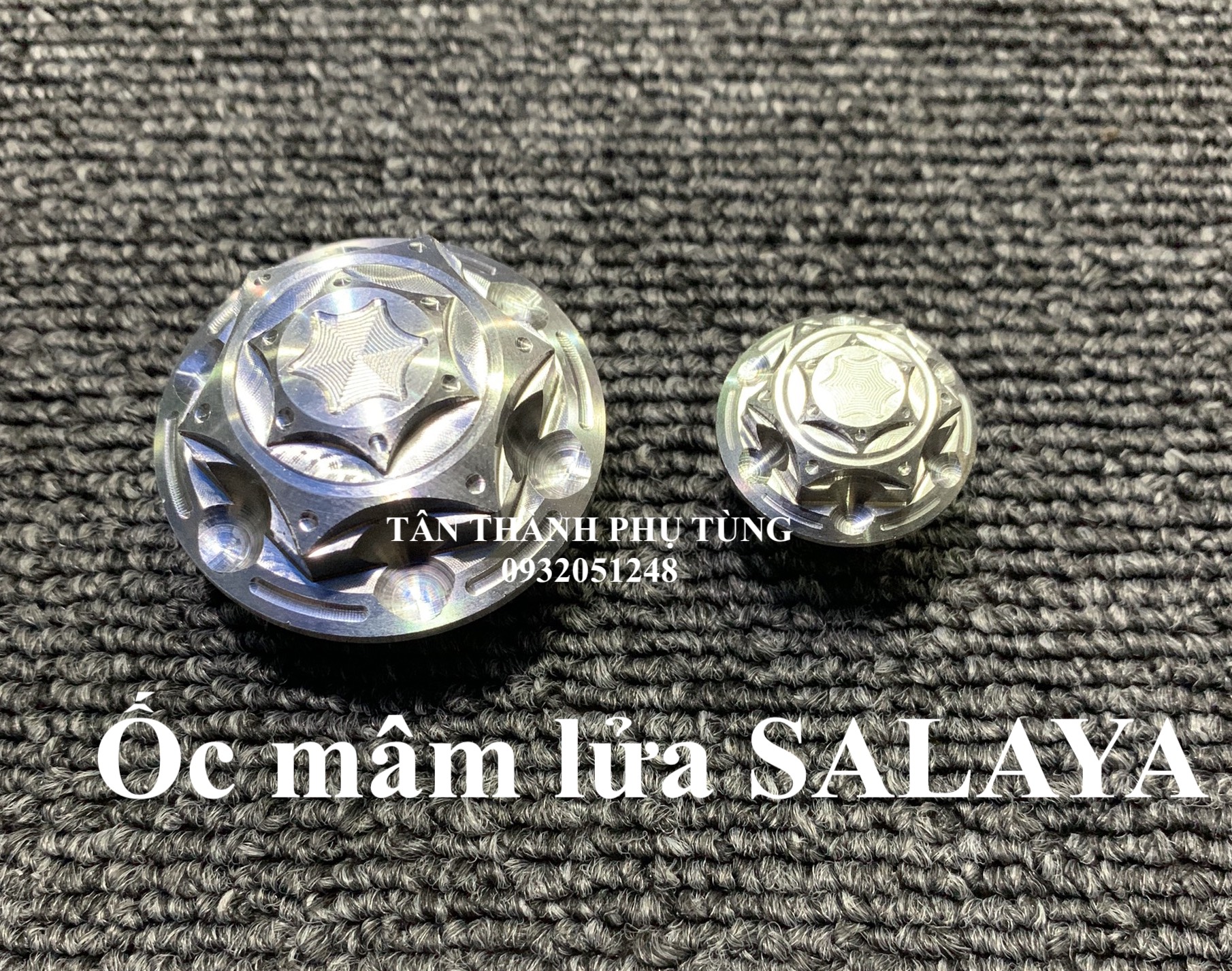 Ốc mâm lửa SALAYA kiểu bông cho dòng HONDA