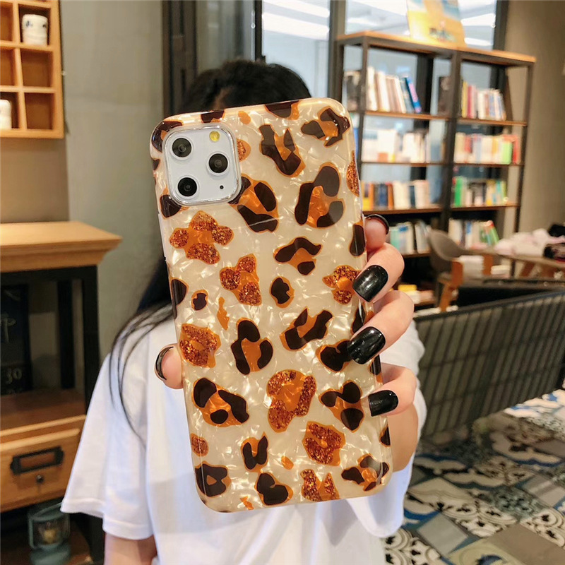 [HCM]Ốp iPhone Da Beo Bling Bling iPhone 7Plus/8Plus/X/Xs Max/11/11 Pro Max/12 Pro/12 Pro Max - ốp iphone