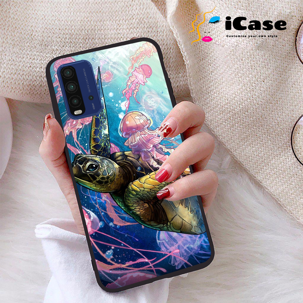 Ốp lưng Xiaomi Poco M3 viền dẻo TPU BST Sea