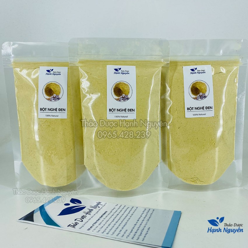 Bột nghệ đen nguyên chất 1kg, hỗ trợ tốt cho tiêu hóa, giảm đau dạ dày, đại tràng, làm đẹp da
