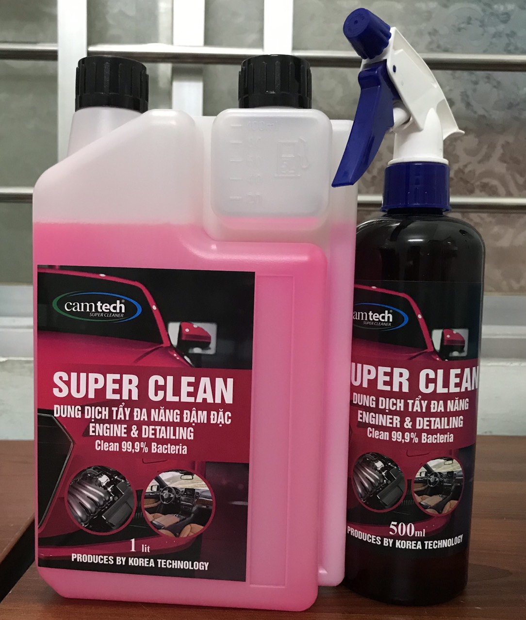 DUNG DỊCH TẨY RỬA ĐA NĂNG SUPER CLEAN 500ML