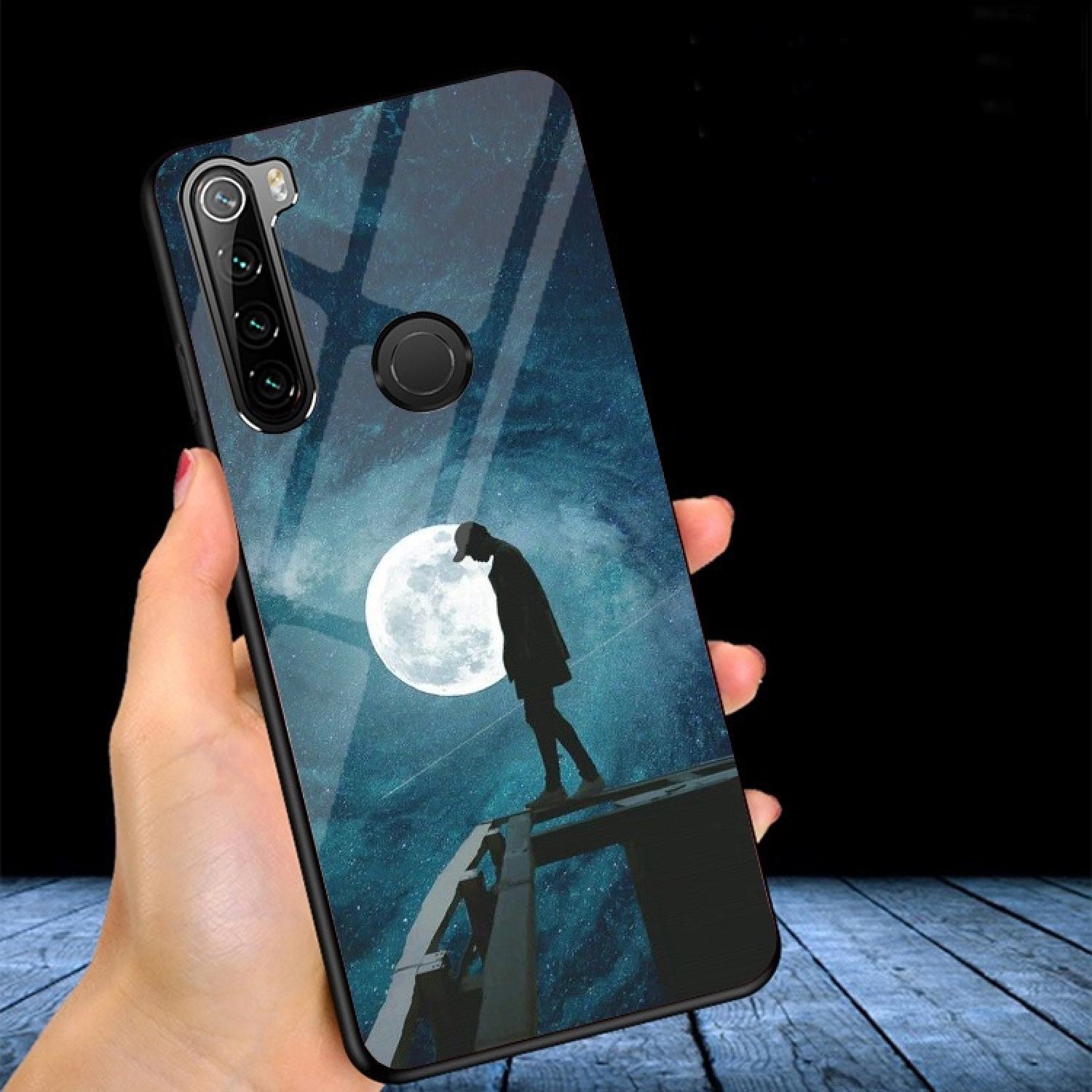 Ốp Lưng Kính 3D XIAOMI REDMI NOTE 8 Ốp lưng thế hệ mới cao cấp