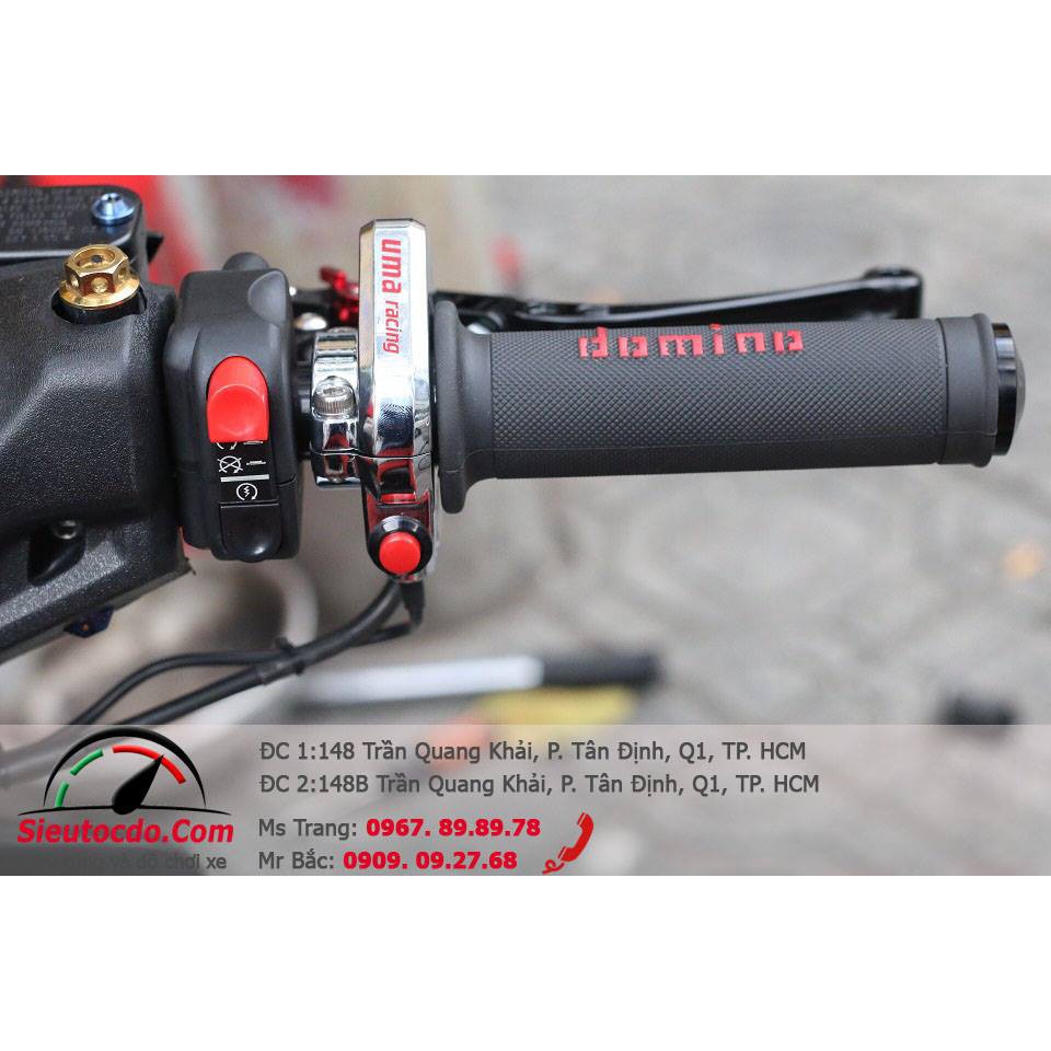 Cùm Tăng tốc UMA RACING hàng chính hãng - gắn được mọi loại xe - giúp rút ngắn hành trình vặn ga