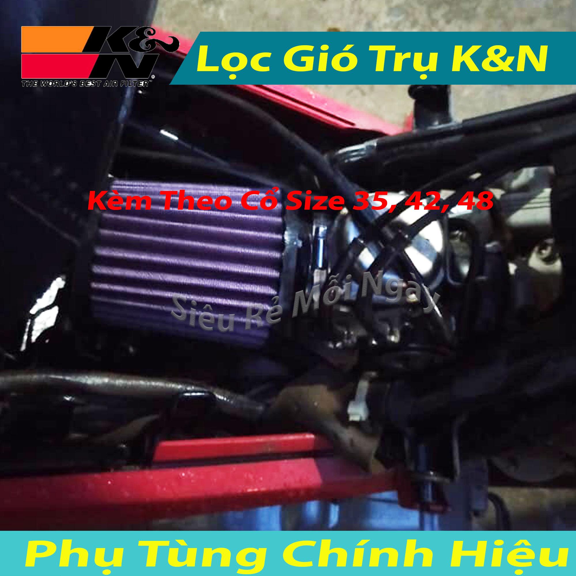 [HCM]Lọc Gió Trụ K&N RU 1280 ( Copy )