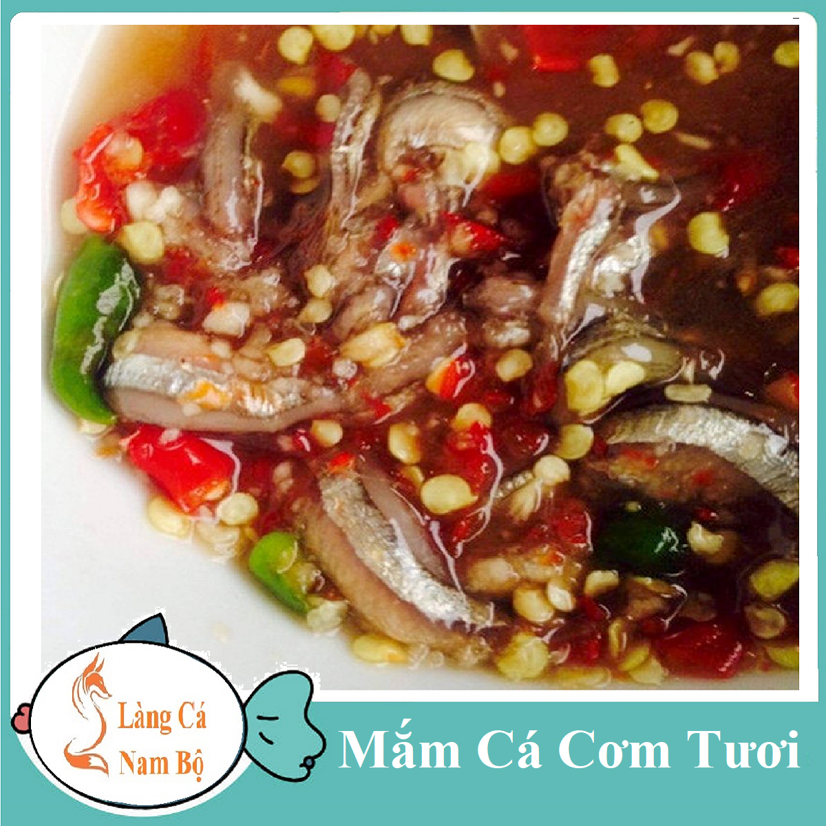 Mắm cá cơm ngon , làng cá nam bộ -mắm cá cơmnguyên chất