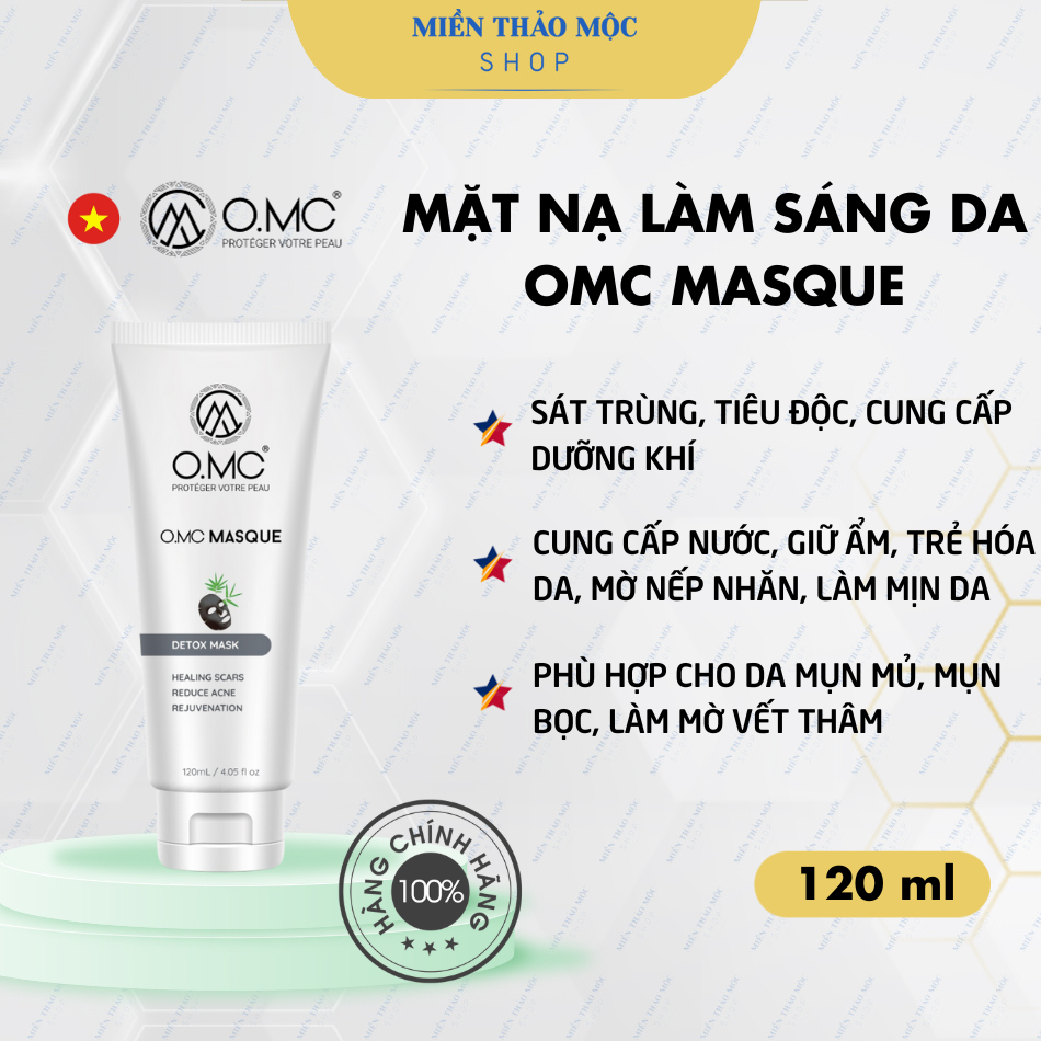 OMC-Mặt nạ detox làm dịu da cấp ẩm OMC Masque