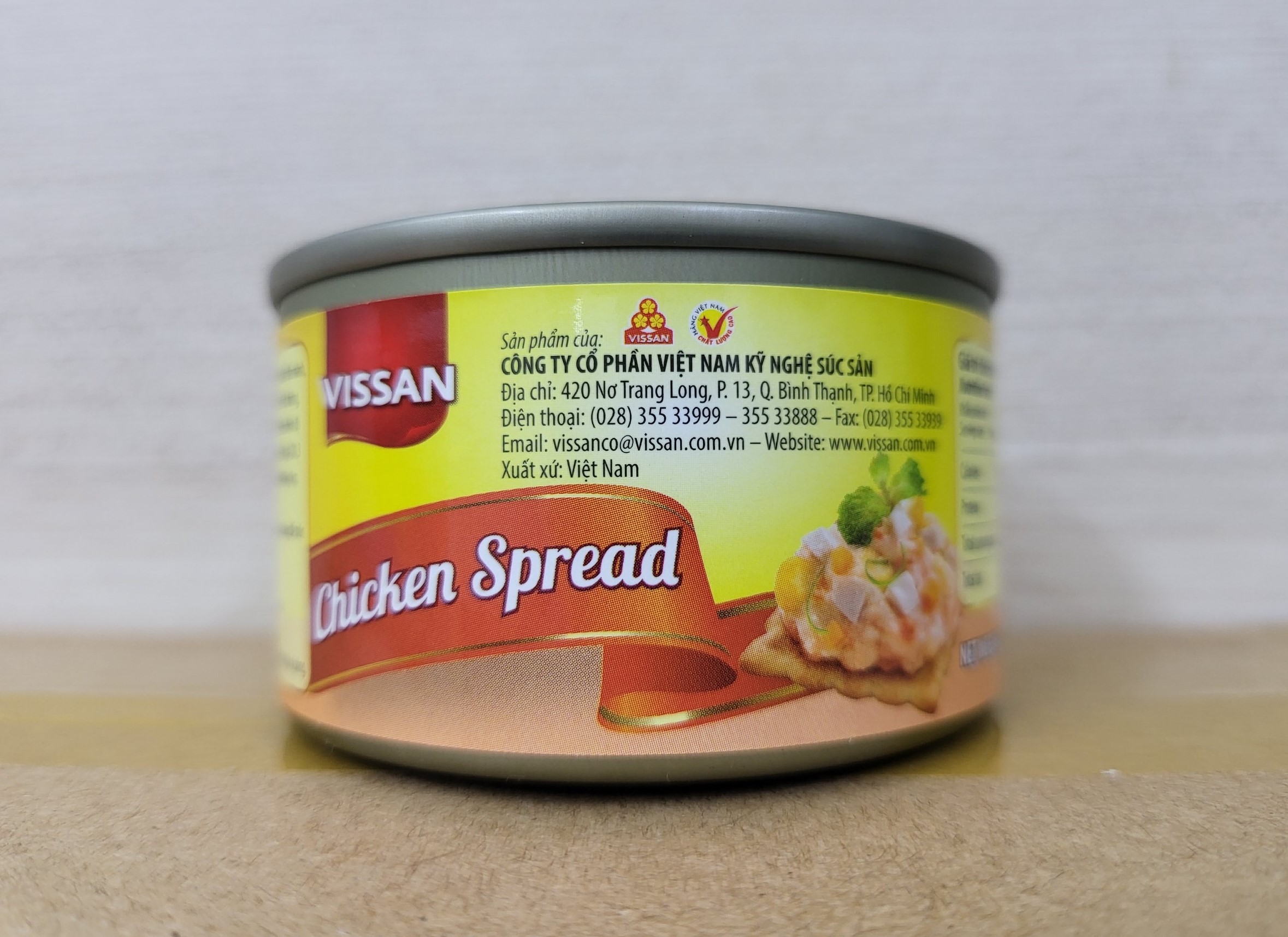 (hộp 85g) THỊT GÀ SỐT MAYONNAISE VISSAN Chicken Spread