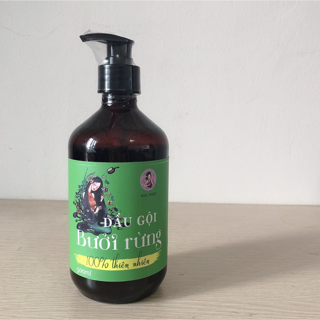 Mộc Nhan Natural Dầu gội bưởi rừng Mộc Nhan, Mộc Nhan Natural Dầu Xả Hoa Lá, Tiemxuongrong, Sạch Gàu, Mềm Mượt, Mộc Nhan