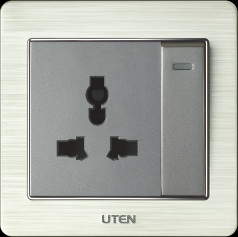 Công tắc ổ cắm vuông Uten V6