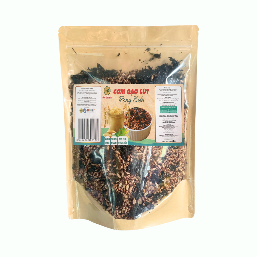 CƠM GẠO LỨT RONG BIỂN TÂN LỘC PHÁT HŨ 500G