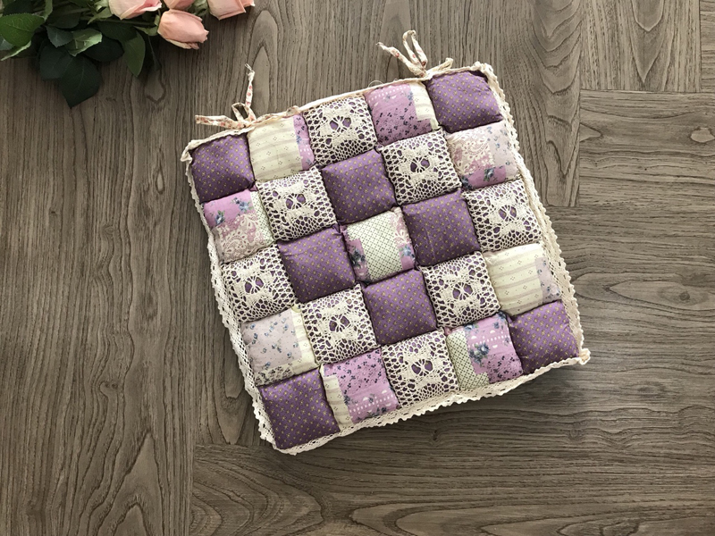 Nệm lót ghế ngồi - 100% cotton