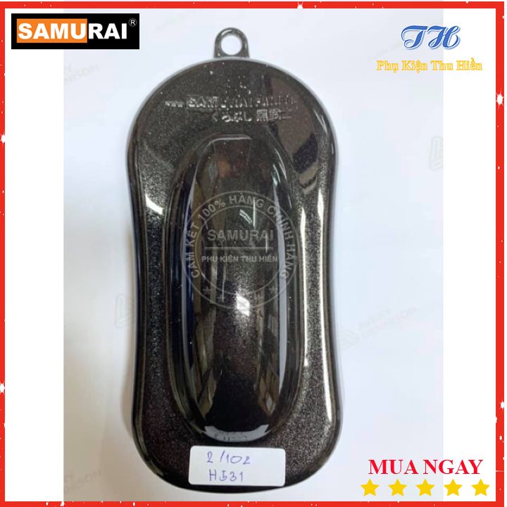 [HCM]Sơn Xịt Samurai Màu Nâu Kim Loại - Mã H531