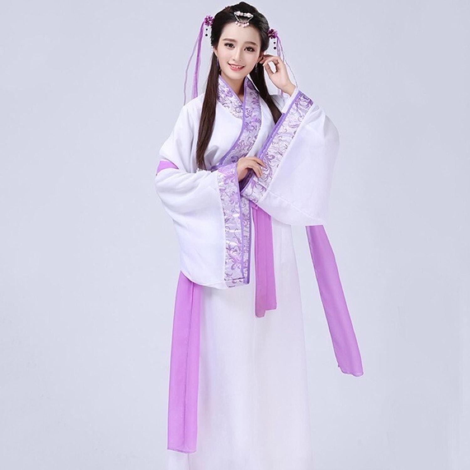(Sẵn) Trang phục Hán phục/Hằng Nga - bà ba chú cuội
